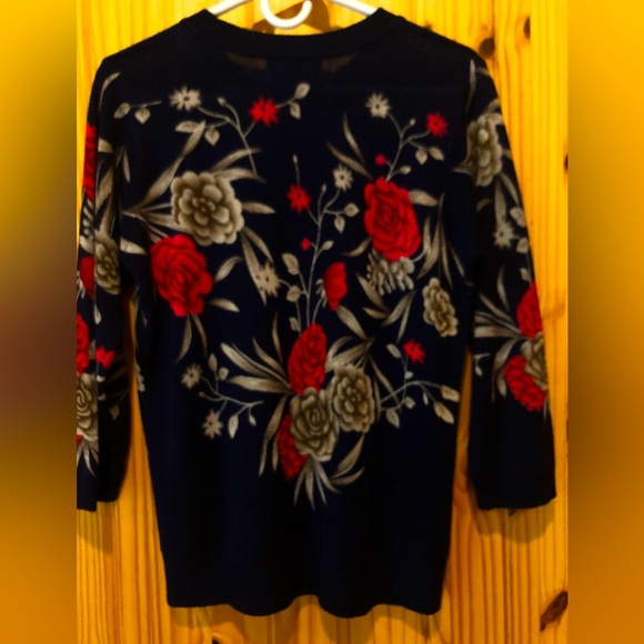 C D Petites Acrylic Sweater - Picture 2 of 6